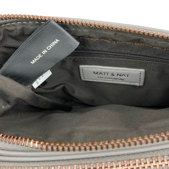 MATT & NATT Triplet Vegan Crossbody Purse Serene - Picture 10 of 13